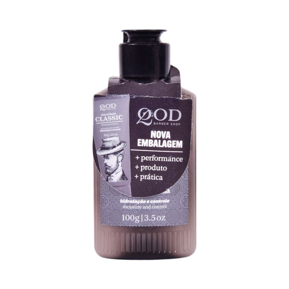 QOD BARBER SHOP BEARD BALM CLASSIC 100GM Default Title - MamasJan haircare