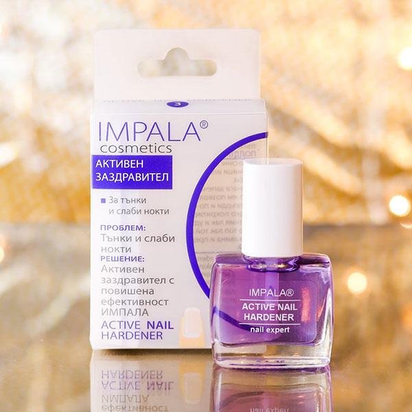 Impala Active Nail Healthener & Hardener 3 Pc Default Title - MamasJan Makeup