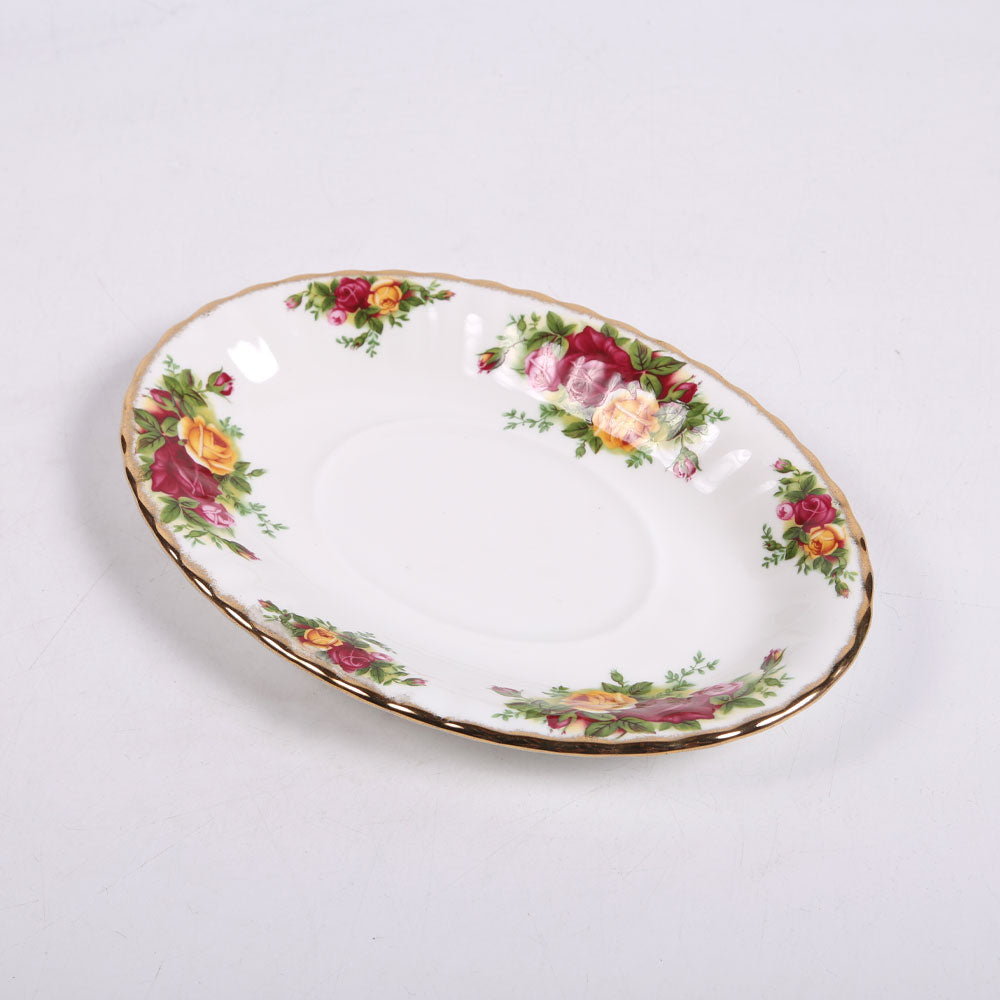 SAUCE BOAT STAND OCR ROYAL ALBERT Default Title - MamasJan Crockery