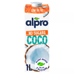 ALPRO MILK COCONUT UNSWEETENED LOW IN FAT 1LTR Default Title - MamasJan Grocery Food
