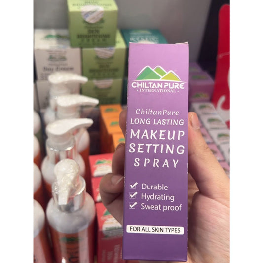 Makeup Setting Spray – Provides Long-Lasting Makeup Look With Hydrated & Smooth Skin!