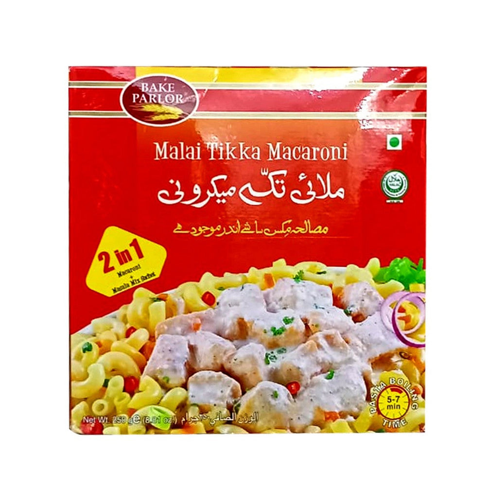BAKE PARLOR MALAI TIKKA MACARONI 2 IN 1 250 GM Default Title - MamasJan Grocery