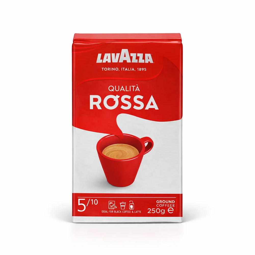 LAVAZZA COFFEE QUALITA ROSSA 250 GM Default Title - MamasJan GroceryFoods
