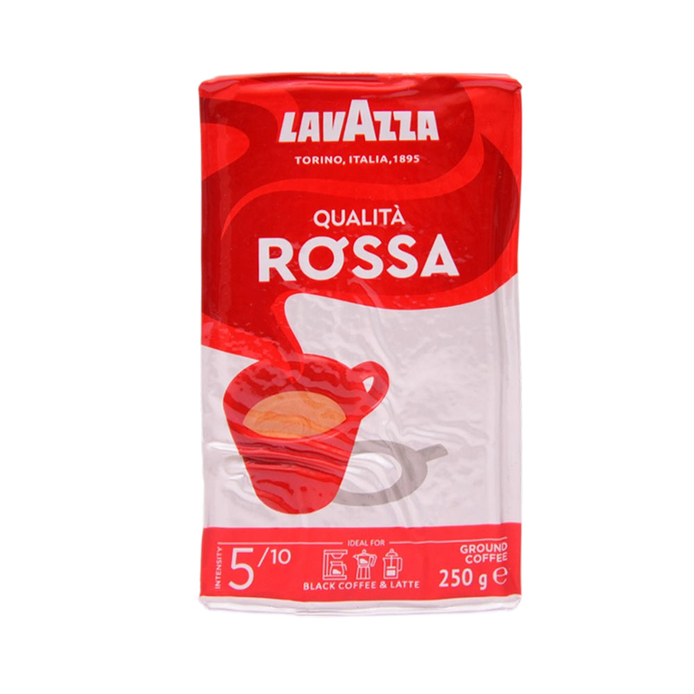LAVAZZA COFFEE ROSSA RED 250 GM Default Title - MamasJan GroceryFoods