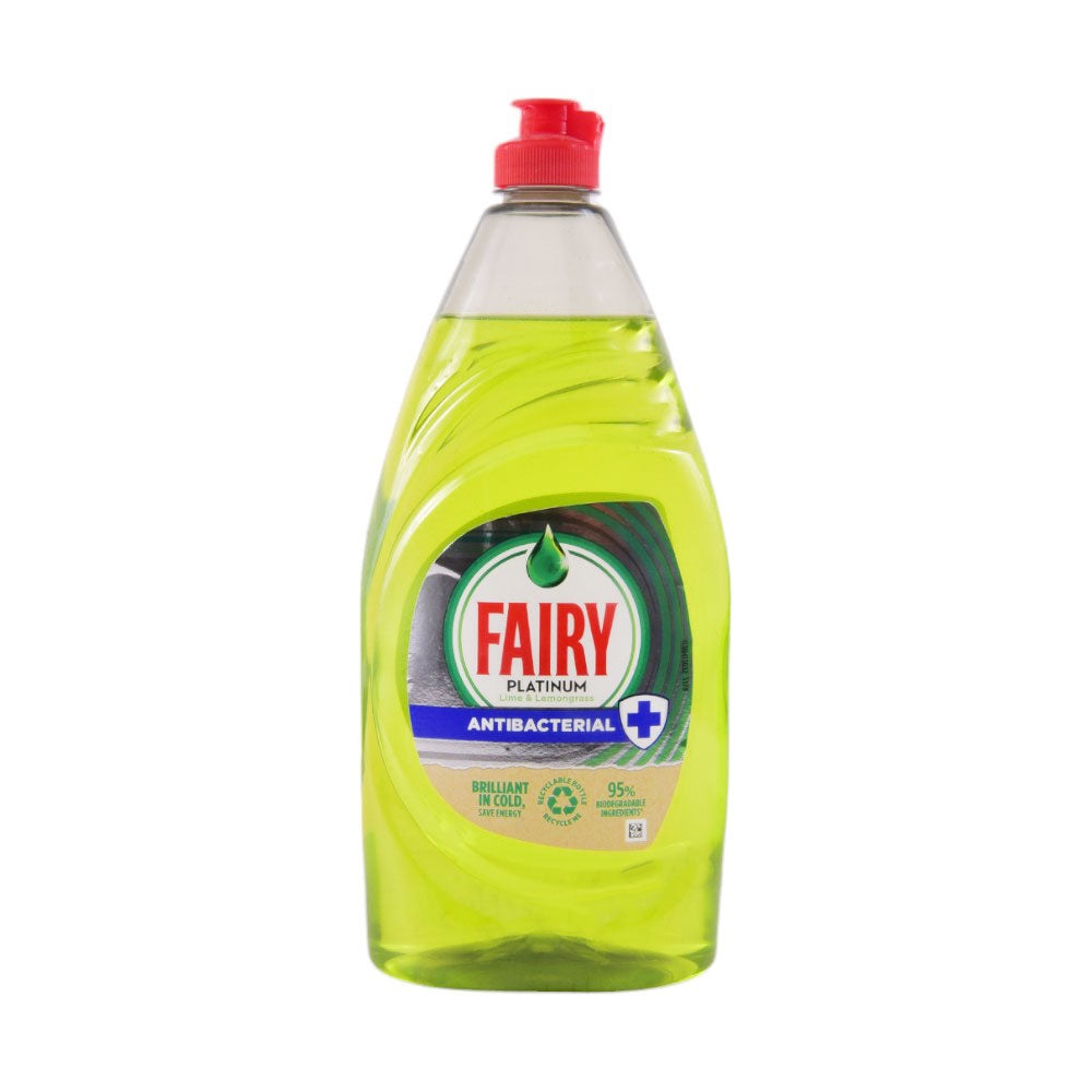 FAIRY DISH WASHING LIQUID PLATINUM LIME & LEMONGRASS 820ML Default Title - MamasJan Grocery Nonfood