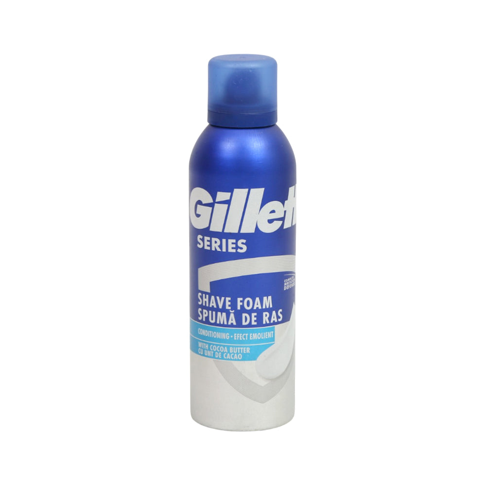 GILLETTE SHAVING FOAM CONDITIONING WITH COCOA BUTTER 200 ML Default Title - MamasJan Grocery Nonfood