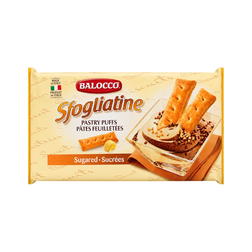 BALOCCO BISCUITS SFOGLIATINE ZUCC 200GM Default Title - MamasJan GroceryFoods