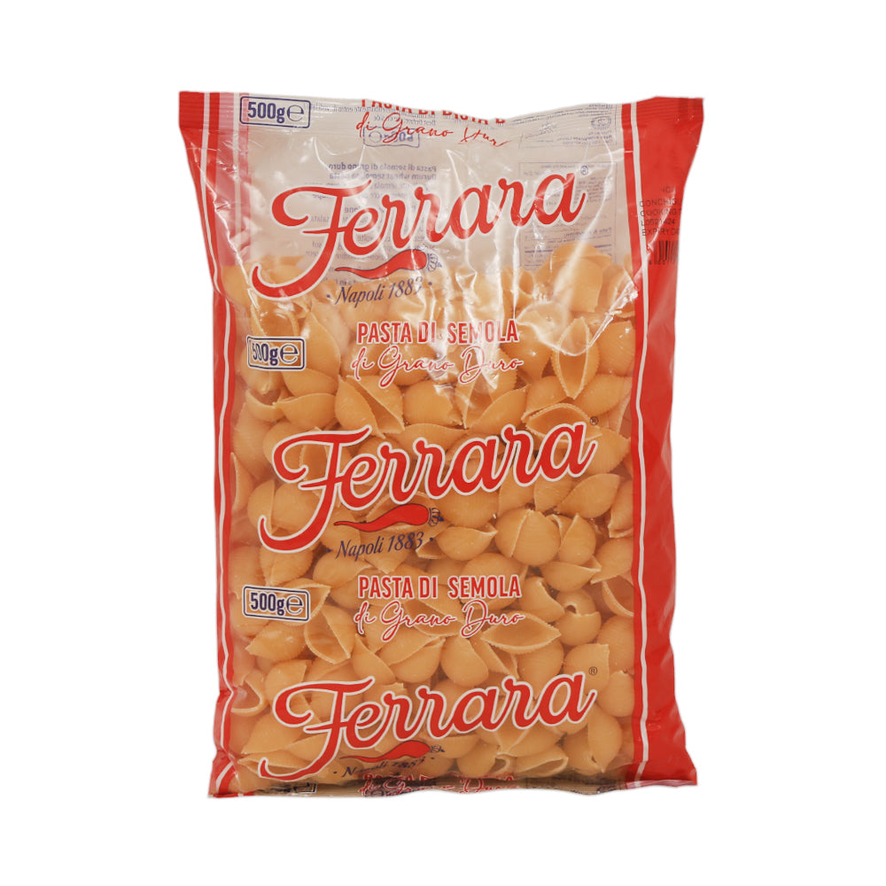 FERRARA PASTA DI SEMOLA NIDI CONCHIGLIE N69 500 GM Default Title - MamasJan GroceryFoods