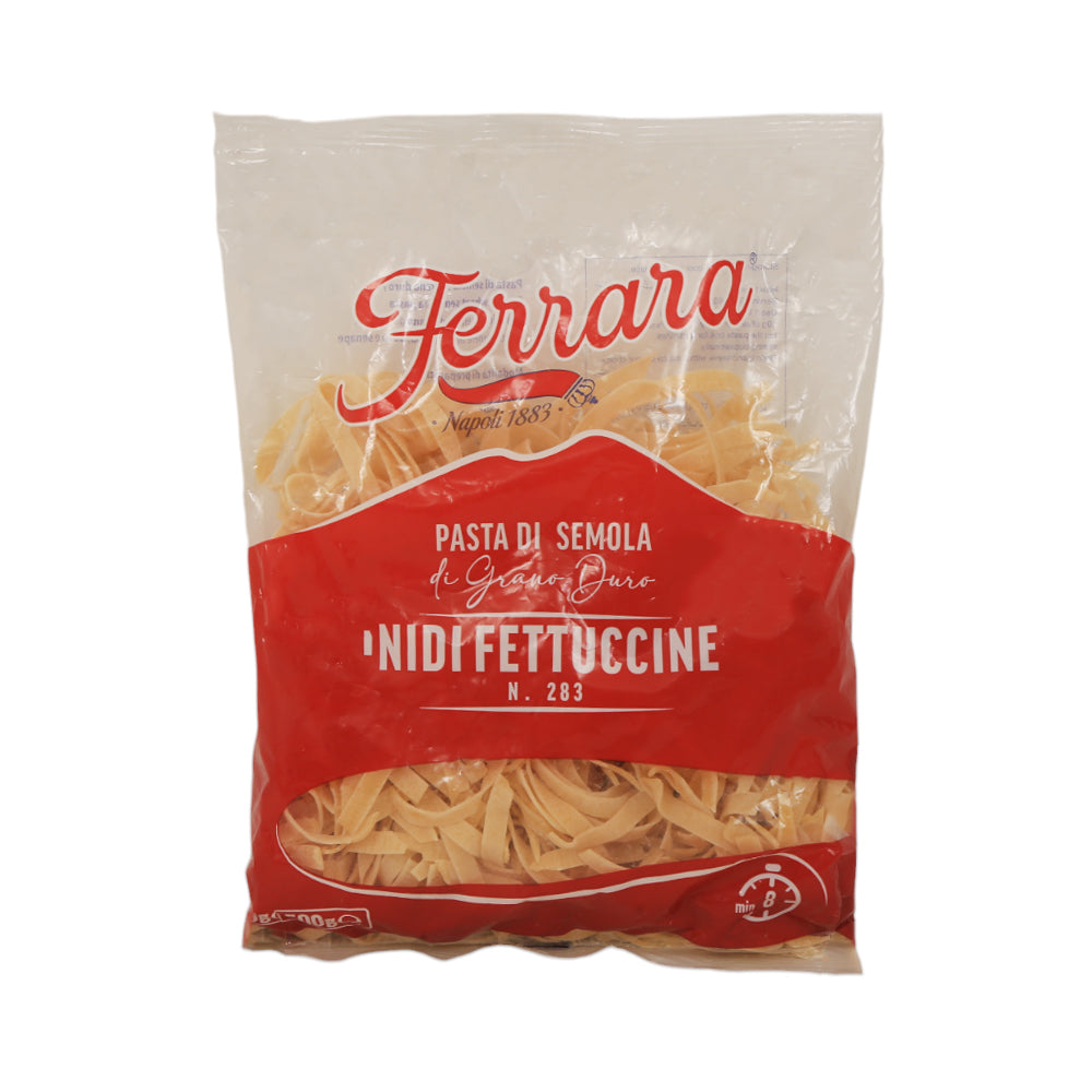 FERRARA PASTA DI SEMOLA NIDI FETTUCCINE N.283 500 GM Default Title - MamasJan GroceryFoods