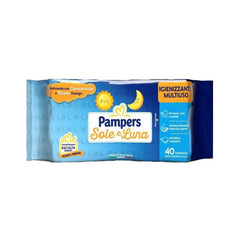 PAMPERS BABY WAPIES SOLE E LUNA 40 WIPES Default Title - MamasJan Baby Maternity Care