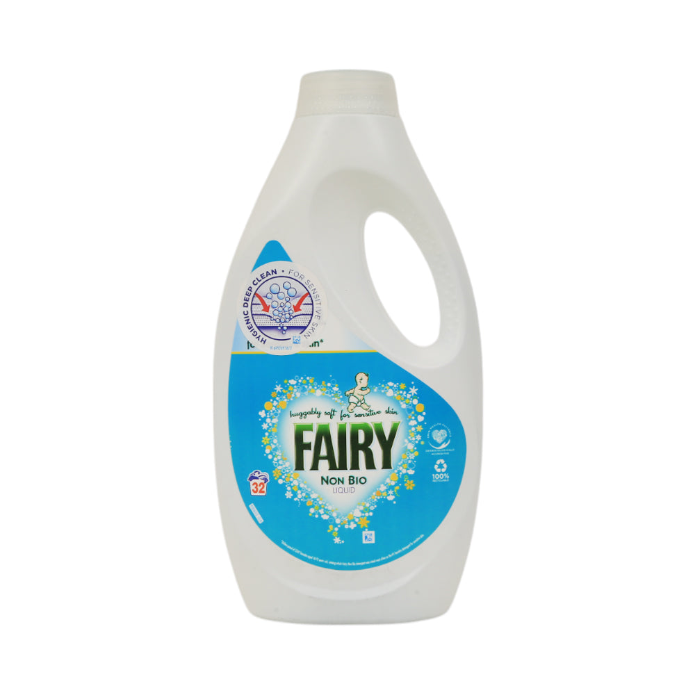 FAIRY WASHING LIQUID 32 WASH NON BIO LIQUID 1120 ML Default Title - MamasJan Grocery Nonfood