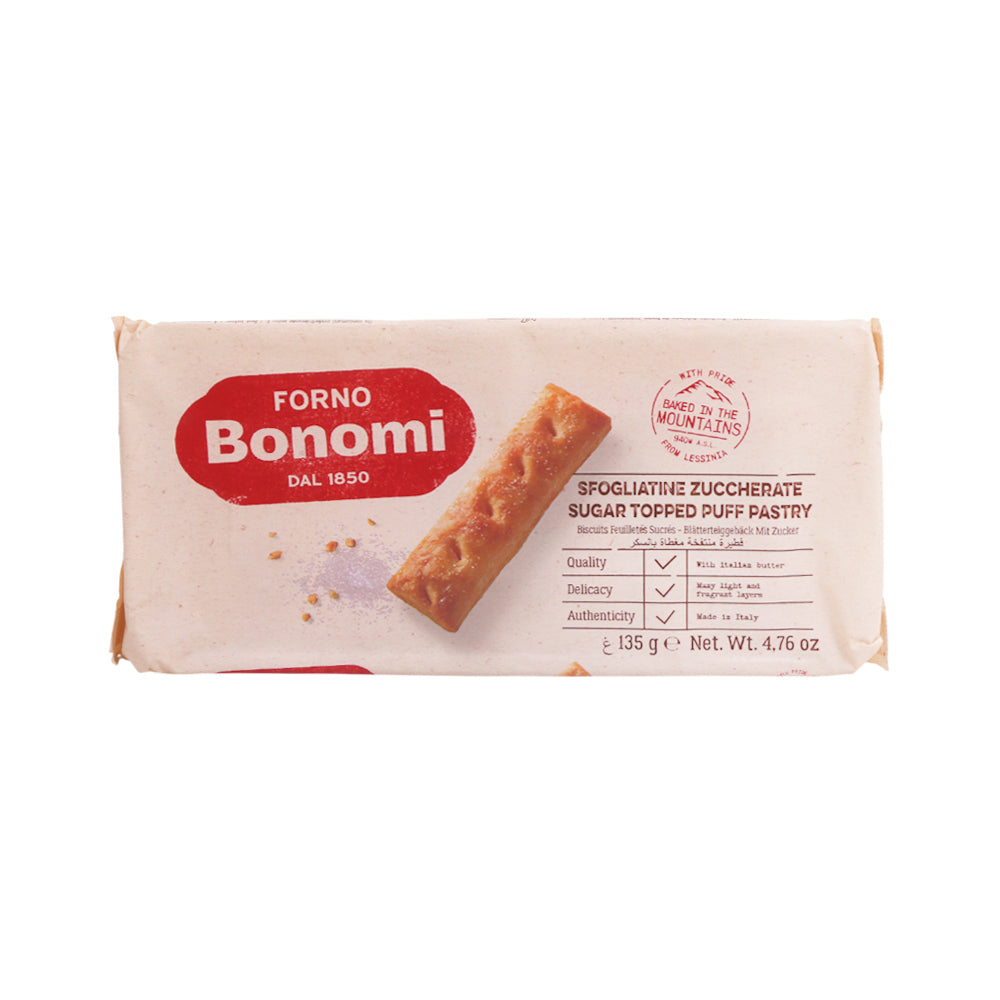 BONOMI SUGAR TOPPED PUFF 135 GM Default Title - MamasJan GroceryFoods