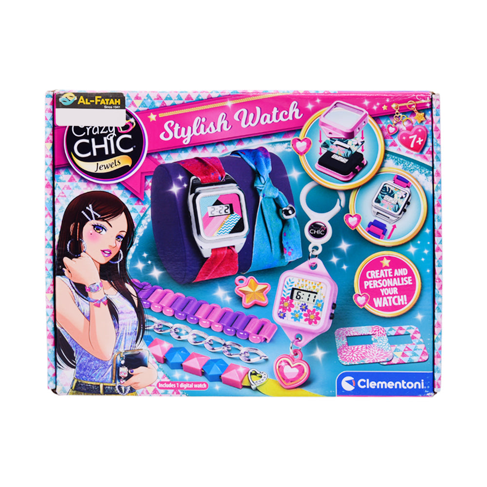 18635 CRAZY CHIC STYLISH WATCH D Default Title - MamasJan Toys