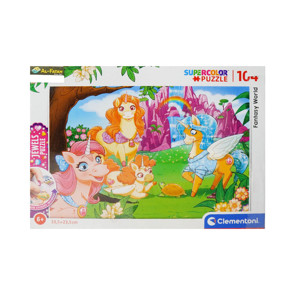 20179 CLEMENTONI JEWELS PUZZLE 104PC D Default Title - MamasJan Toys