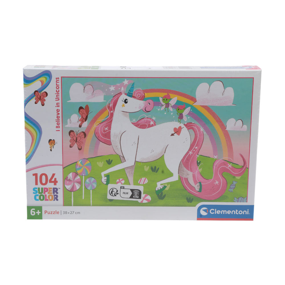 27109 SIMBA CLEMENTONI UNICORNS PUZZLE 104PCS Default Title - MamasJan Toys