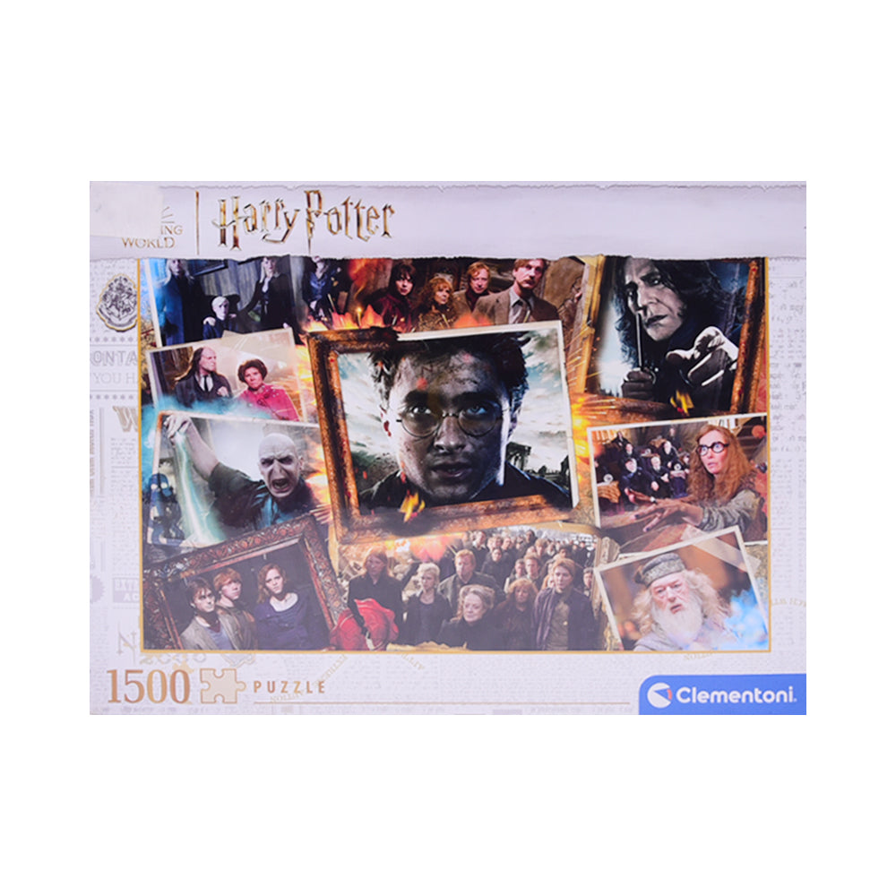 31697 CLEMENTONI PUZZLE HARRY POTTER 1500PC Default Title - MamasJan Toys