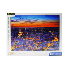 31815 CLEMENTONI PUZZLE PARIS VIEW 1500PC Default Title - MamasJan Toys