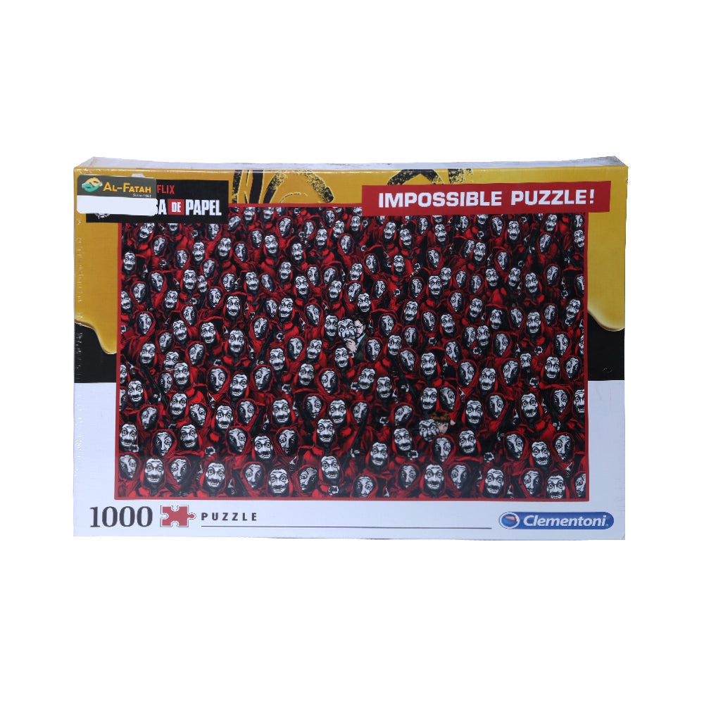 39527 CLEMENTONI LA CASA DE PAPEL PUZZLE 1000PC D Default Title - MamasJan Toys