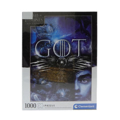 39589 CLEMENTONI GAME OF THRONES PUZZLE 1000PC D Default Title - MamasJan Toys