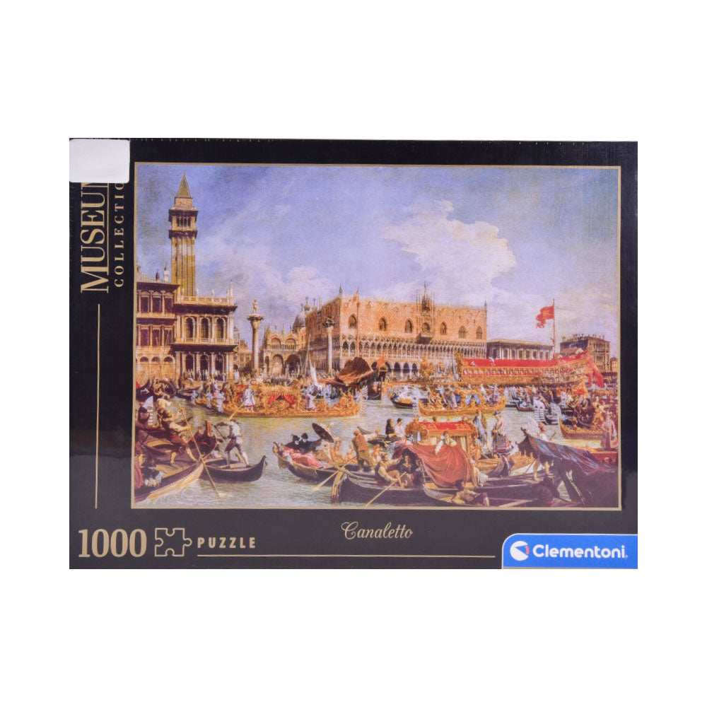 39764 CLEMENTONI PUZZLE CANALETTO MUSEUM 1000PC Default Title - MamasJan Toys
