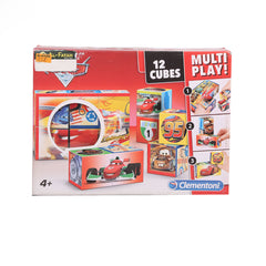41505 SIMBA CLEMENTONI CARS MULTI PLAY CUBES PUZZLE 12PCS Default Title - MamasJan Toys