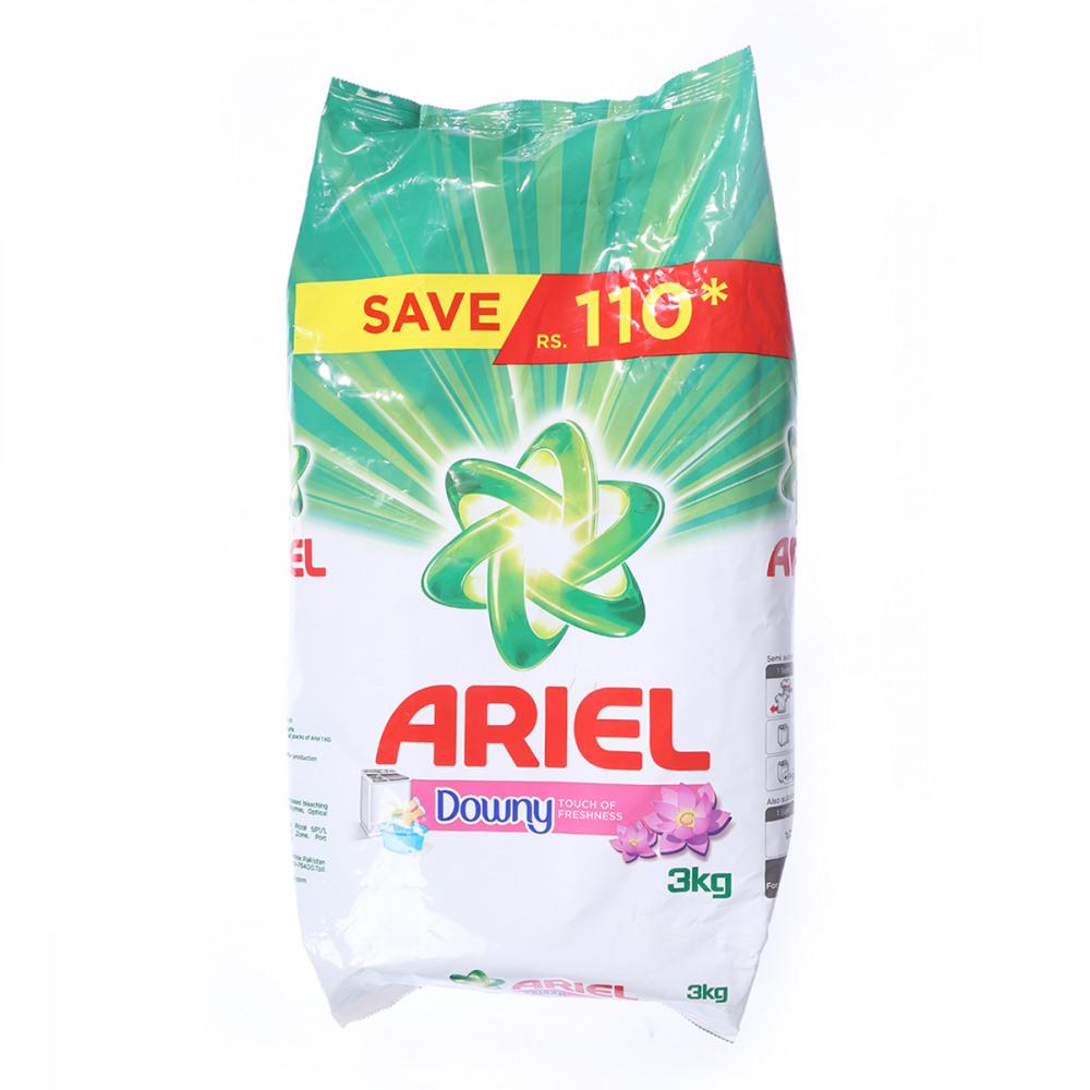 ARIEL WASHING POWDER TOUCH OF DOWNY 3KG Default Title - MamasJan Grocery Nonfood