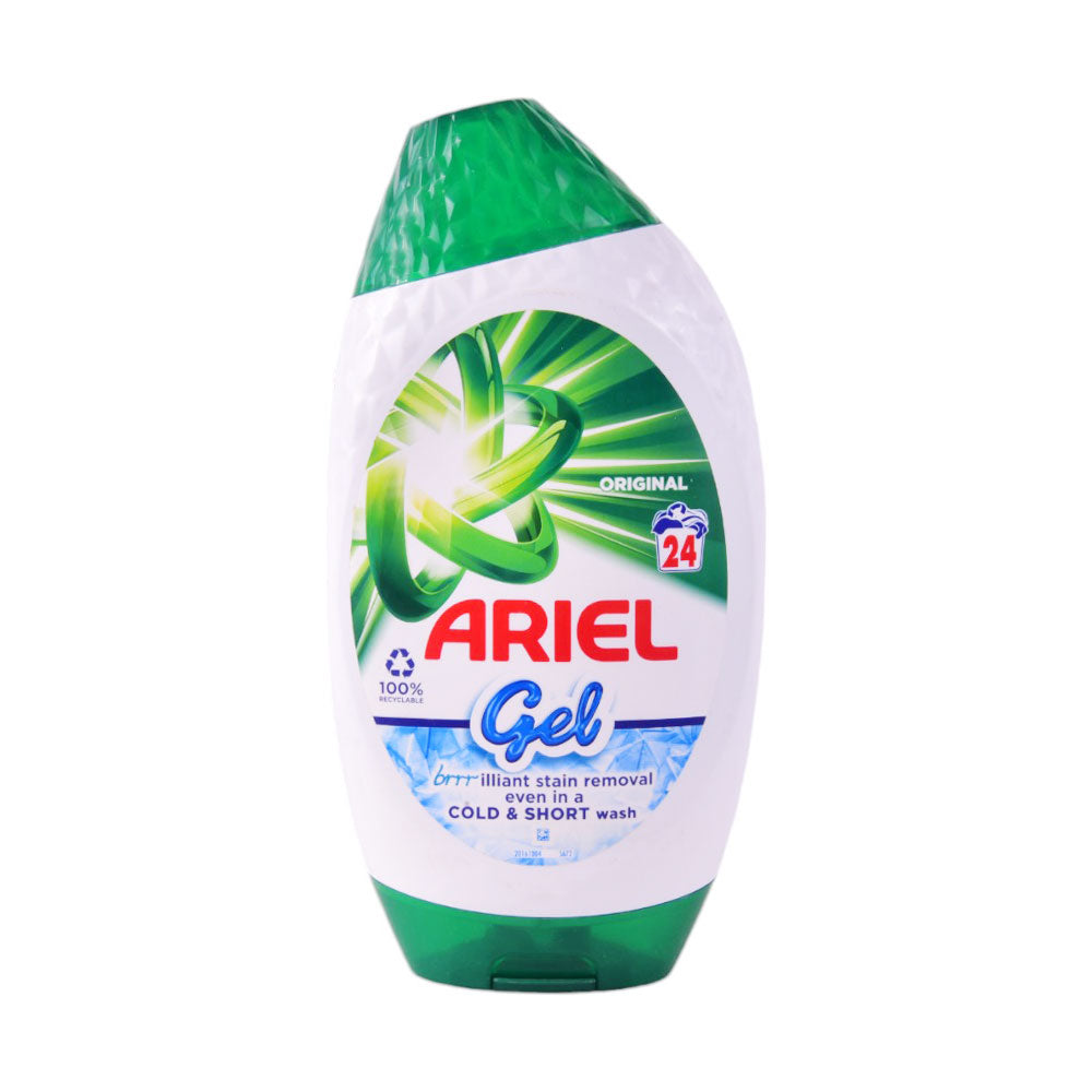 ARIEL WASHING LIQUID GEL STAIN REMOVAL ORIGINAL 24 WASH 840 Default Title - MamasJan Grocery Nonfood