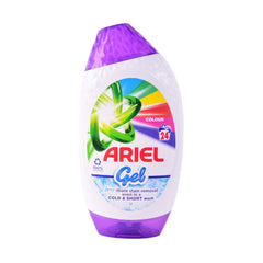 ARIEL WASHING LIQUID GEL STAIN REMOVAL COLOUR 24 WASH 840 ML Default Title - MamasJan Grocery Nonfood