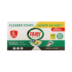FAIRY DISHWASHER PODS PLATINUM PLUS ALL IN ONE 40 595 GM Default Title - MamasJan Grocery Nonfood