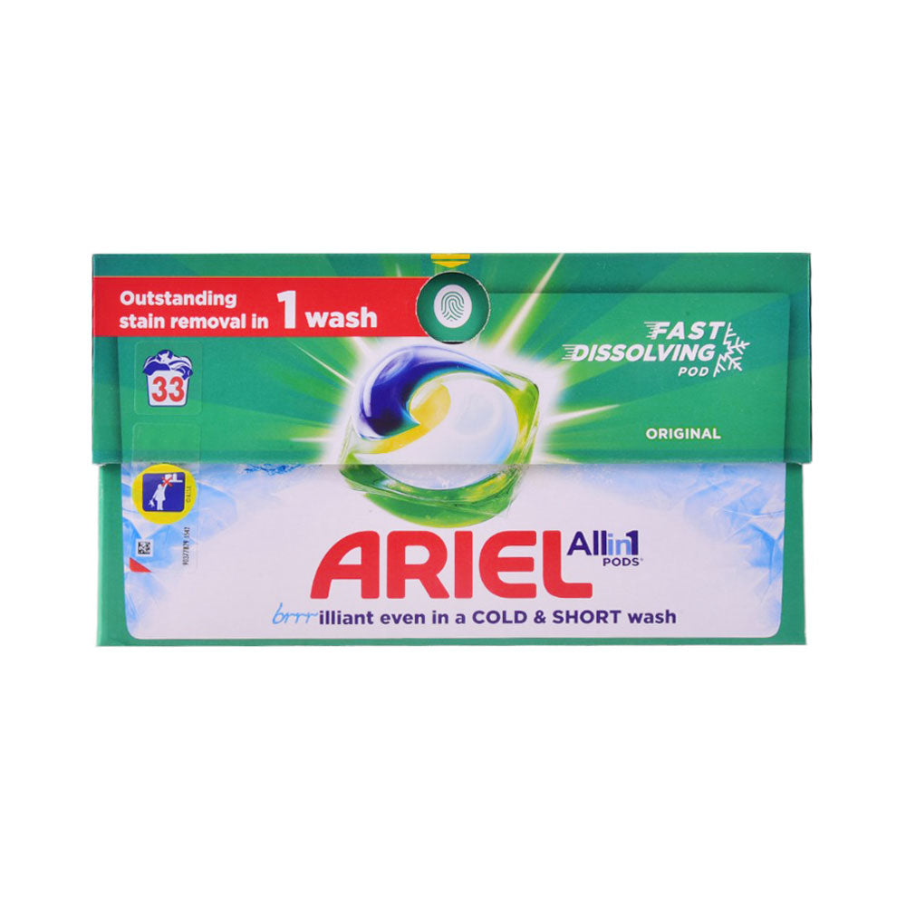 ARIEL WASHING POWDER ALL IN 1 PODS ORIGINAL 646.8 GM Default Title - MamasJan Grocery Nonfood