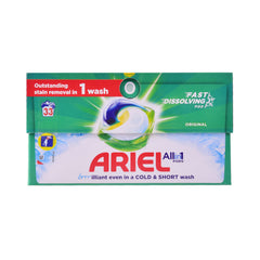 ARIEL WASHING POWDER ALL IN 1 PODS ORIGINAL 646.8 GM Default Title - MamasJan Grocery Nonfood