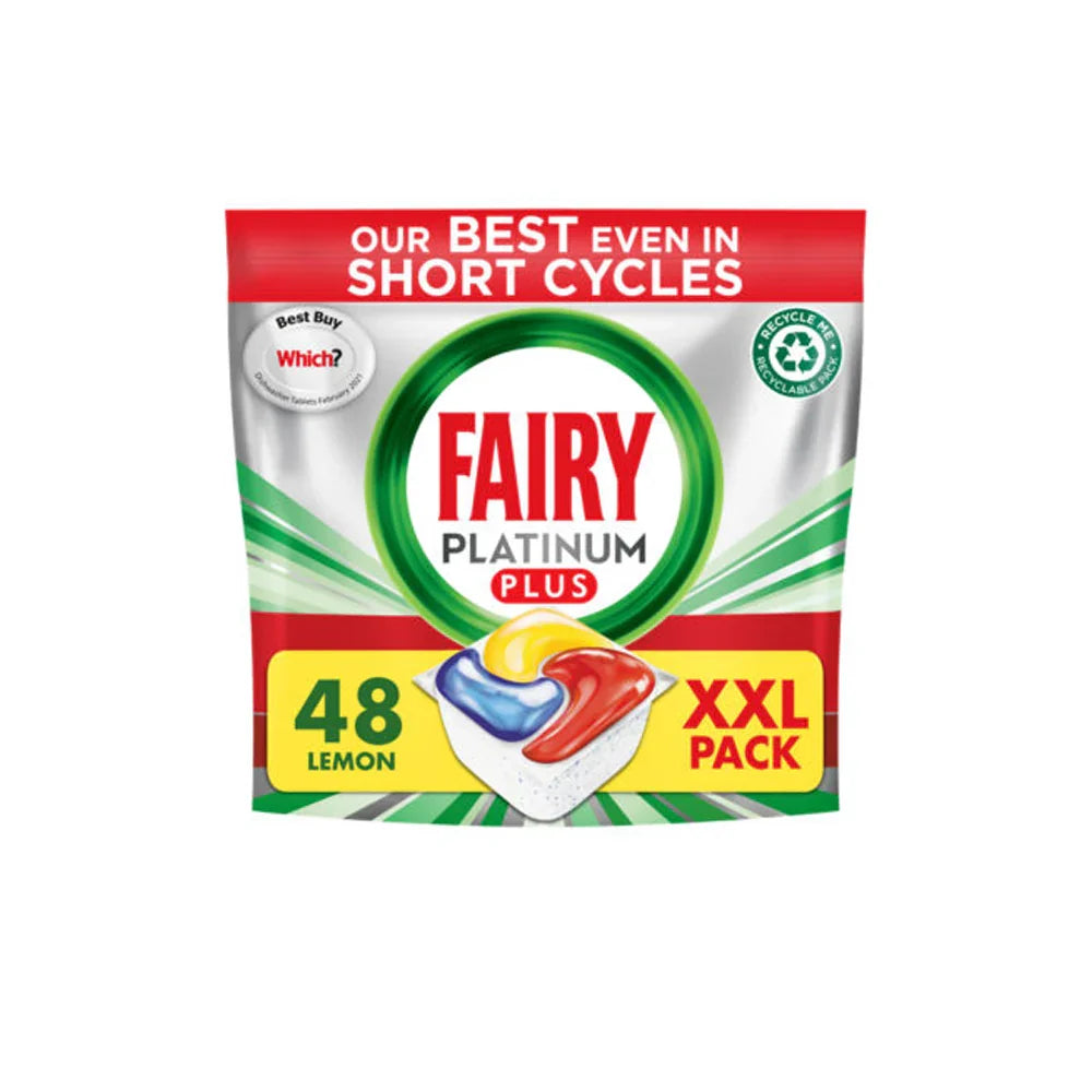 FAIRY DISH WASHER CAPSULES LEMON ALL IN ONE XXL (48) 745 GM Default Title - MamasJan Grocery Nonfood