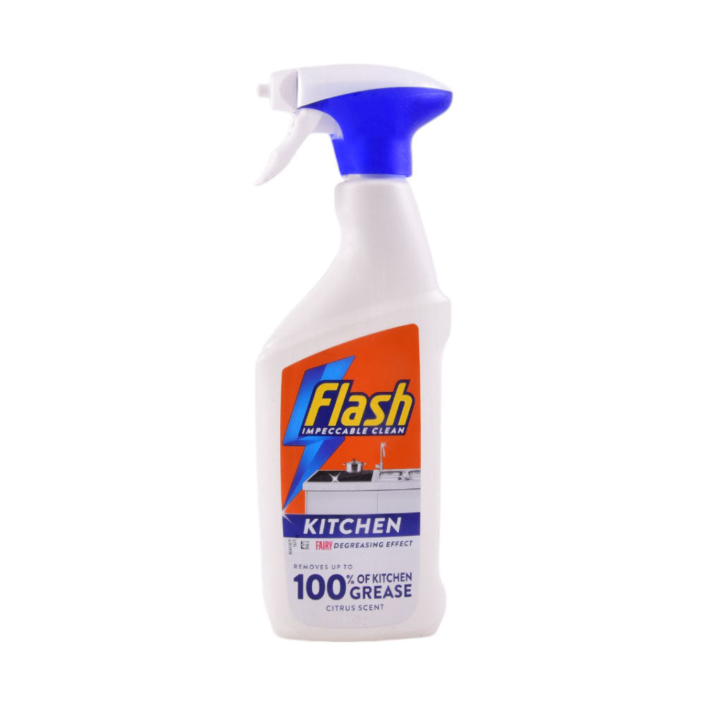 FLASH CLEANER KITCHEN GREASE CITRUS SCENT 500 ML Default Title - MamasJan Grocery Nonfood