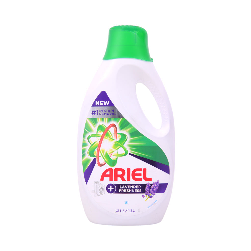 ARIEL WASHING LIQUID GEL LAVENDER FRESHNESS 1.8 LTR Default Title - MamasJan Grocery Nonfood