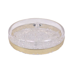 DISH ACRYLIC WITH LID EM-443B Default Title - MamasJan Crockery