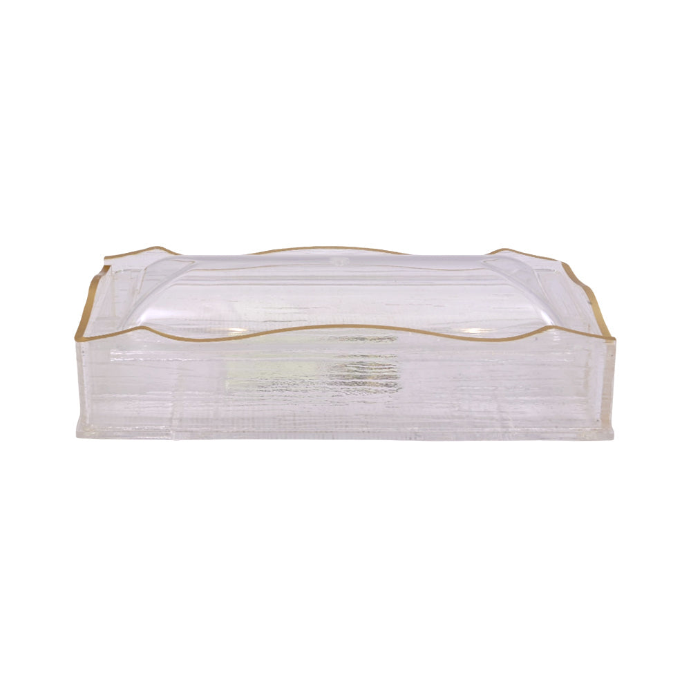 CUTTLERY BOX ACRYLIC 3089/AT-SPBXFB-G Default Title - MamasJan Crockery