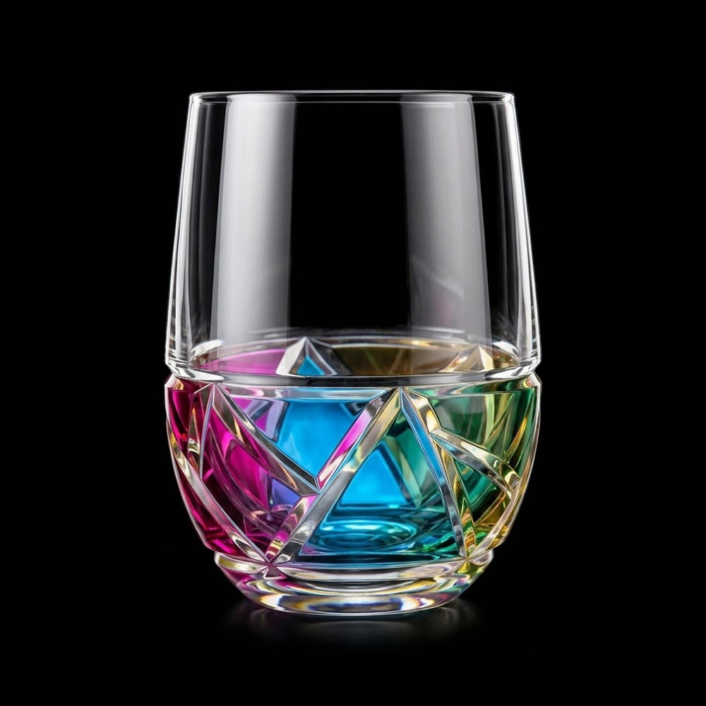 GLASS ACRYLIC TMMS210-R (Pack of 6) Default Title - MamasJan Crockery
