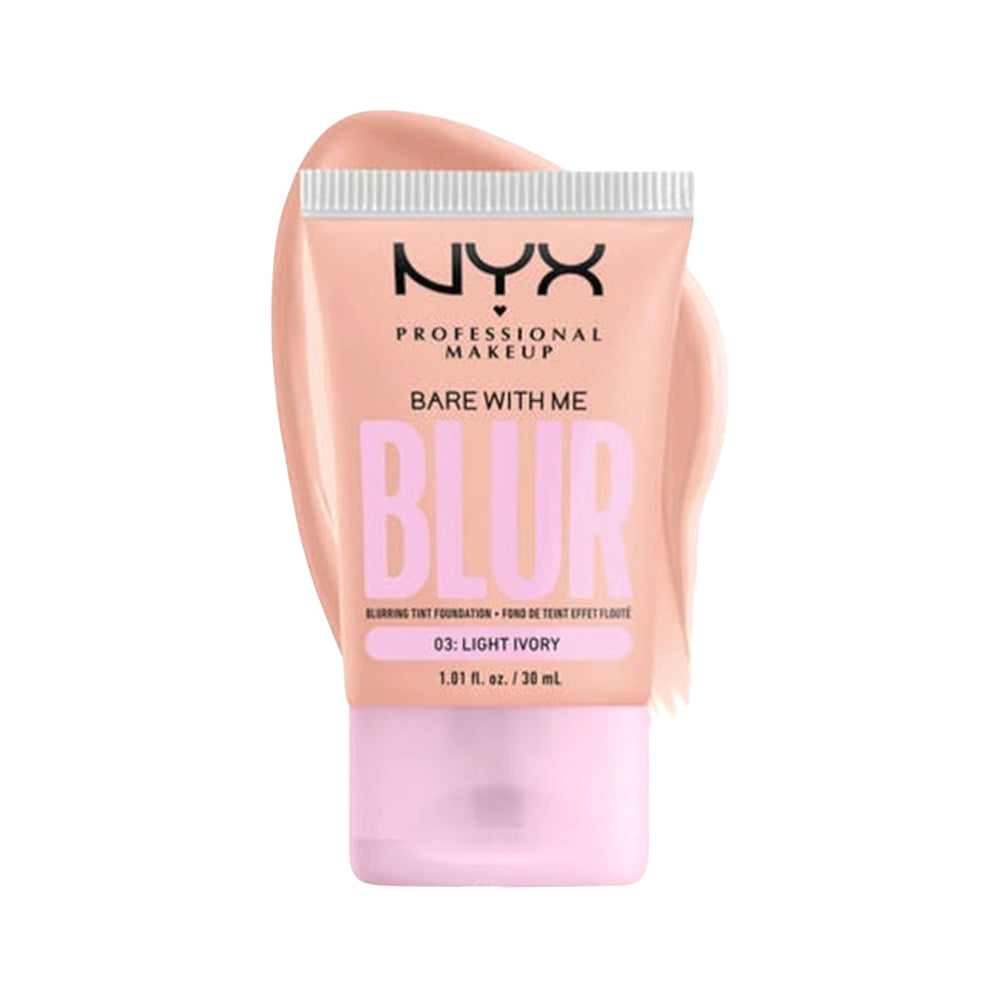 NYX BLUR TINT SOFT FOUNDATION 03 LIGHT IVORY 30ML Default Title - MamasJan Makeup