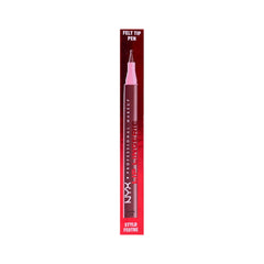 NYX LIP LINGERIE LIP LINER STAIN LLLS10 UP ALL NIGHT BLACK C Default Title - MamasJan Makeup