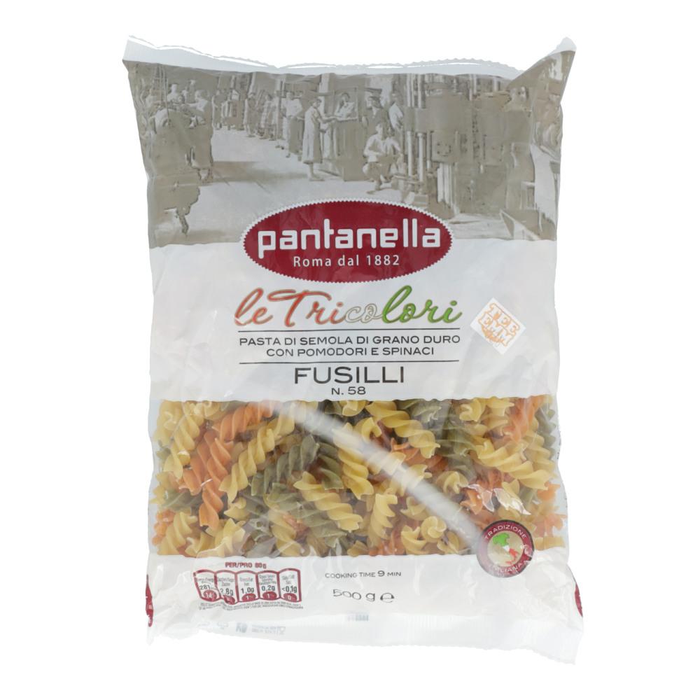 PANTANELLA PASTA FUSILLI TRICOLOR NO 58 500 GM Default Title - MamasJan Grocery