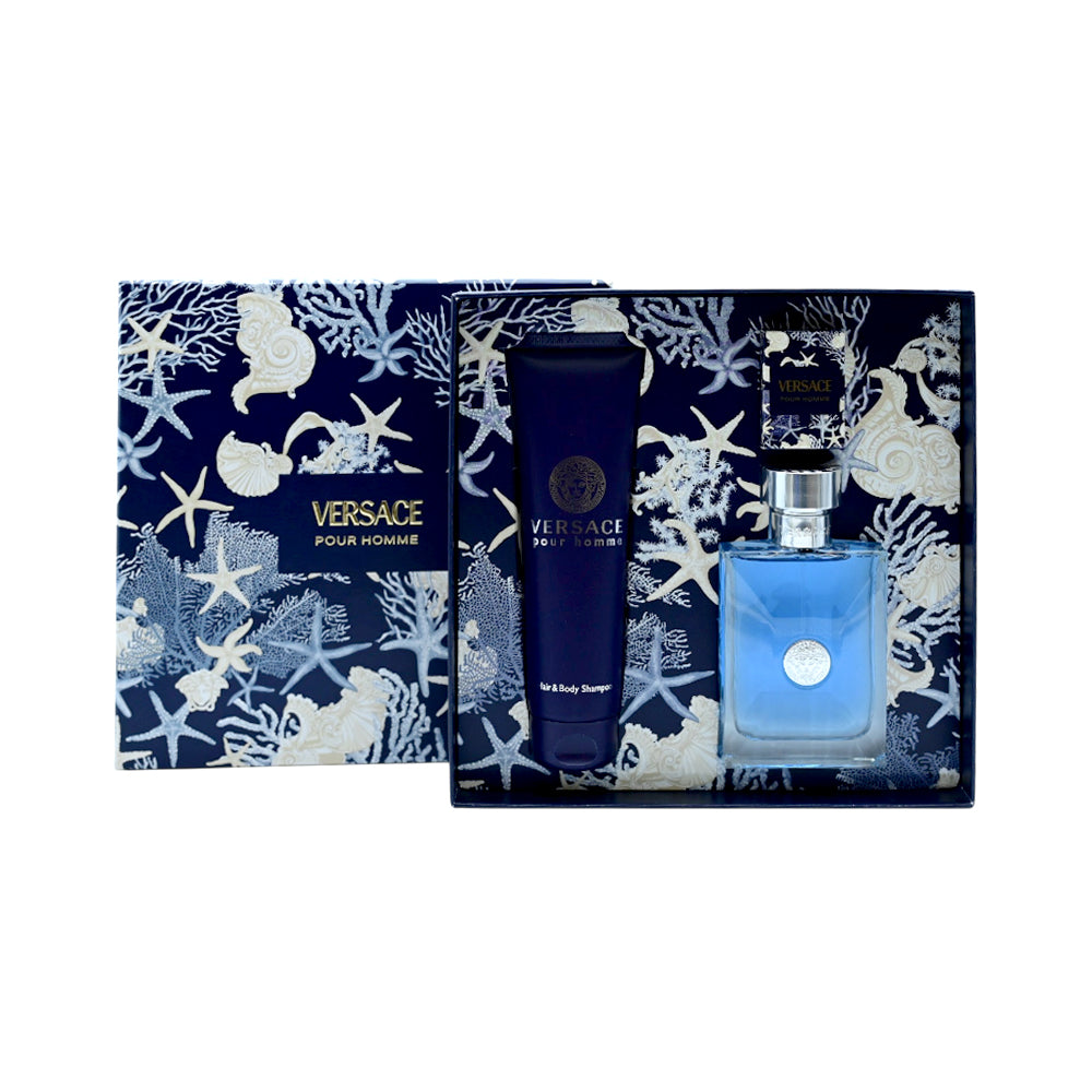 VERSACE POUR HOMME 3PC GIFT SET Default Title - MamasJan Perfume