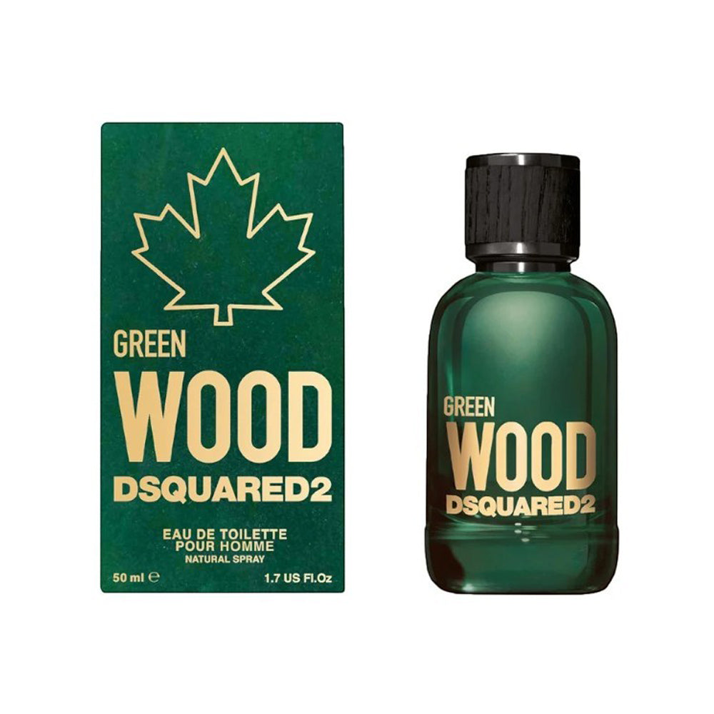 DSQUARED2 GREEN WOOD POUE HOMME EDT 100ML Default Title - MamasJan Perfume