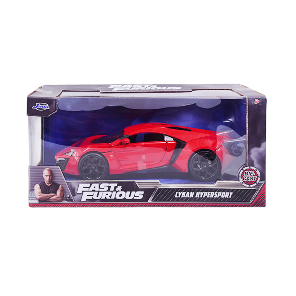 97377 JADA LYKAN HYPERSPORT CAR RED A.I Default Title - MamasJan Toys