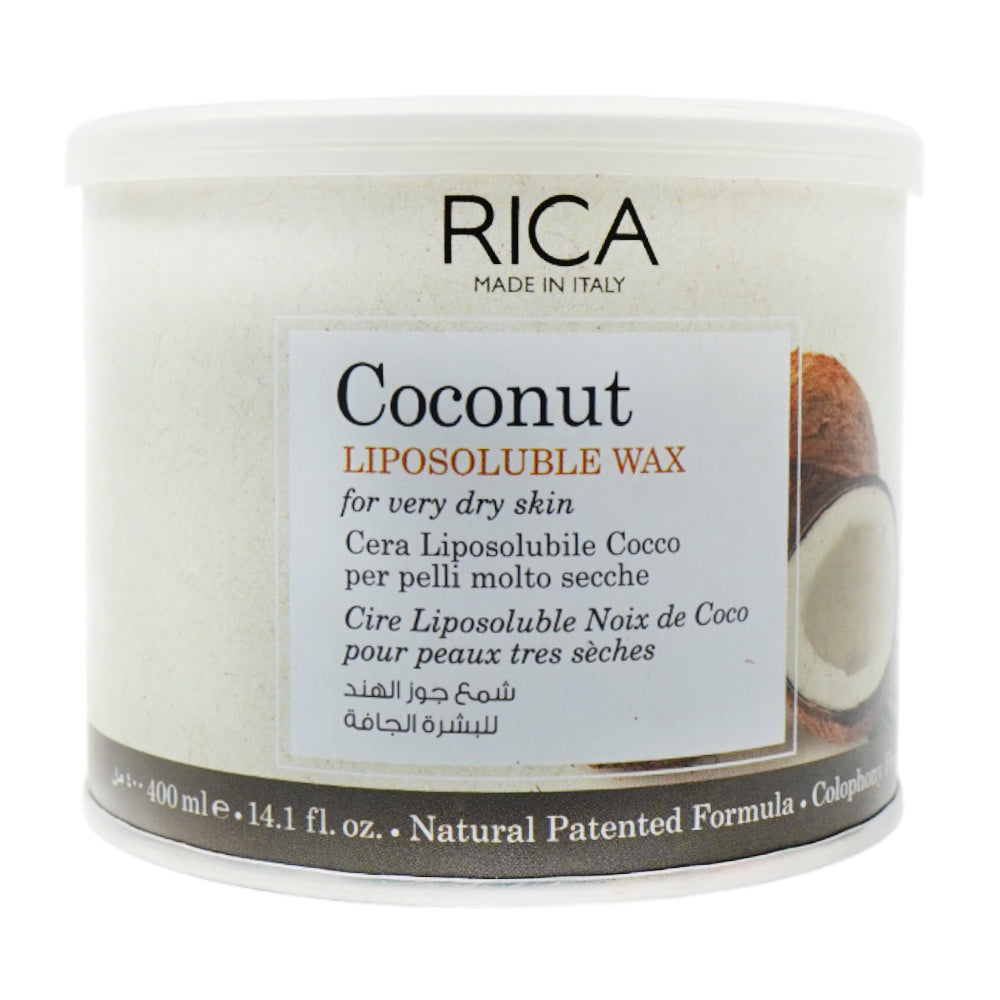 RICA LIPOSOLUBLE WAX COCONUT 400 ML Default Title - MamasJan skincare