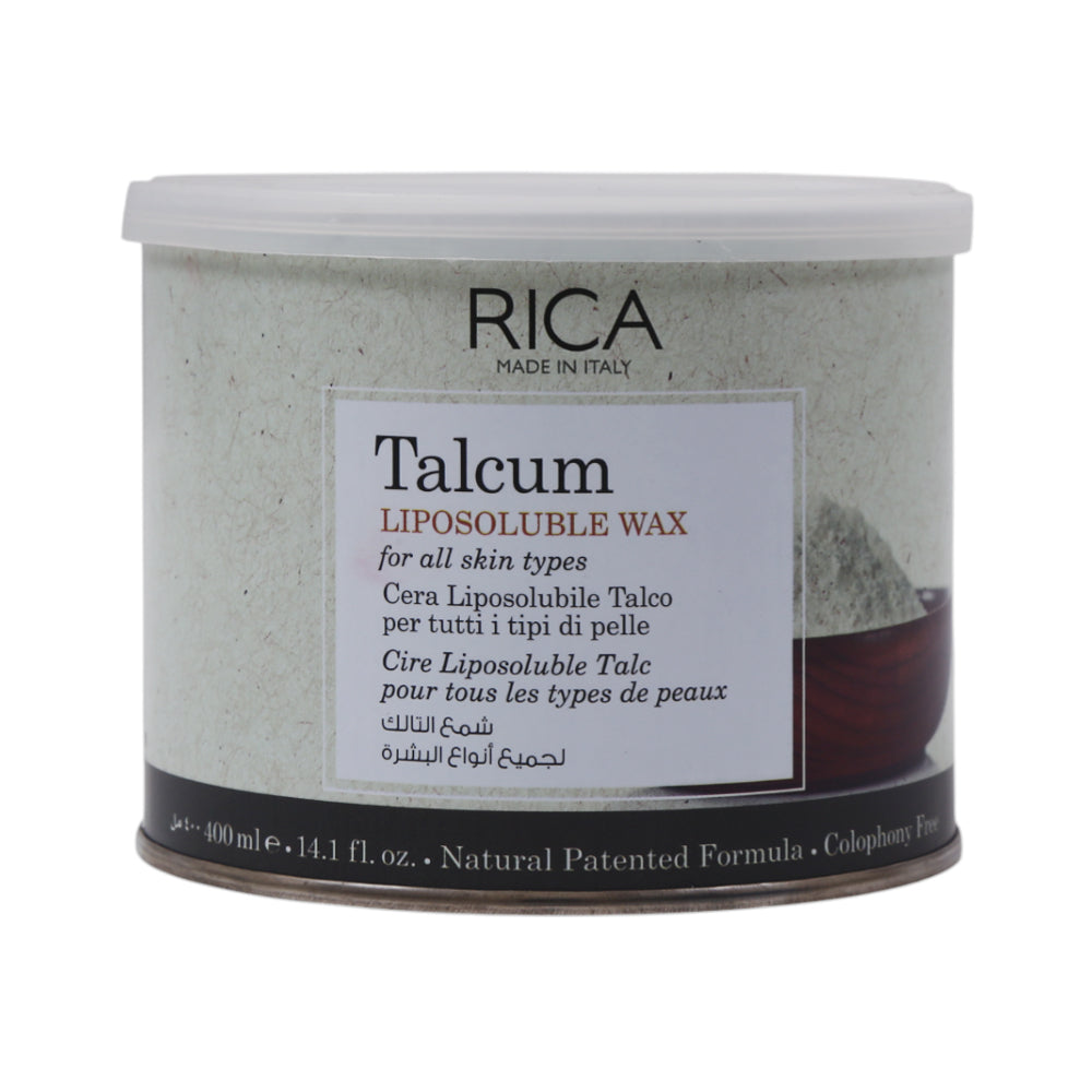 RICA LIPOSOLUBLE WAX TALCUM 400 ML Default Title - MamasJan skincare
