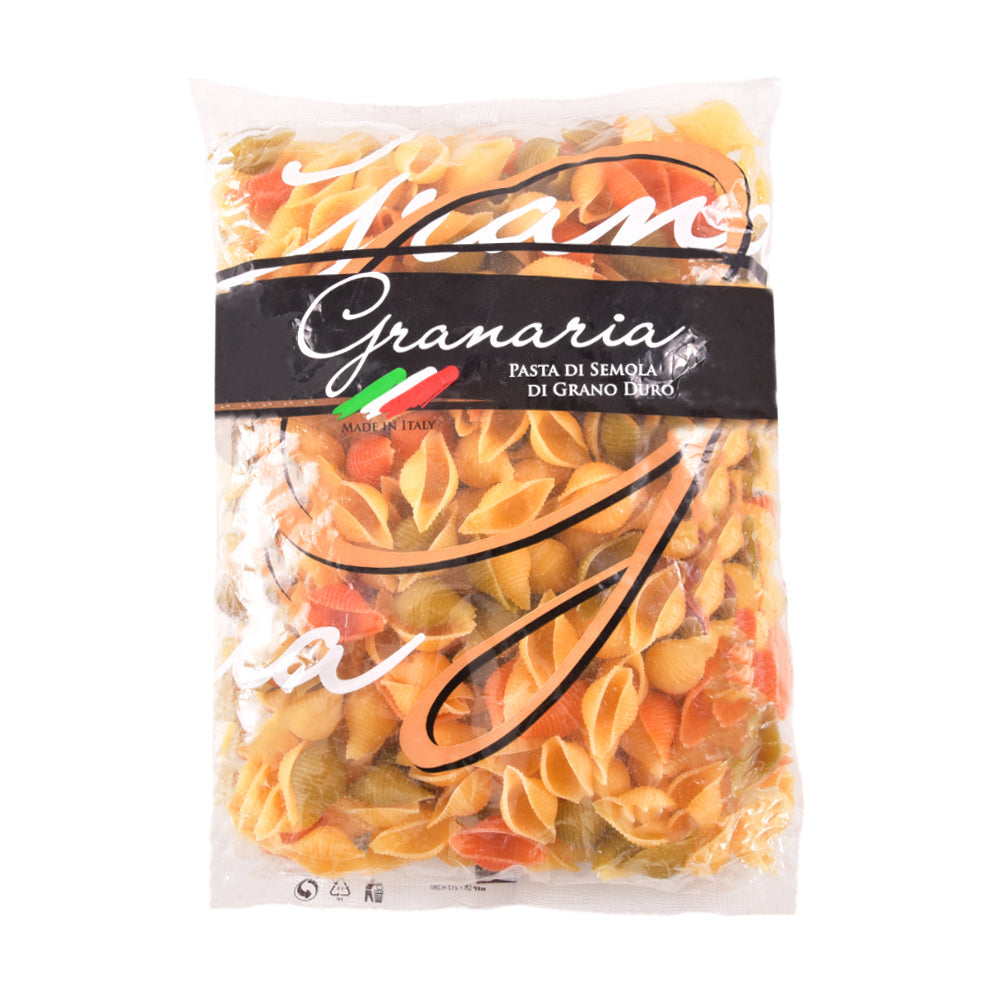 GRANARIA CONCGILIE TRICOLORE PASTA 500GM Default Title - MamasJan Grocery