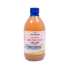 DE NIGRIS APPLE CIDER VINEGER & LEMON JUICE 500 ML Default Title - MamasJan GroceryFoods
