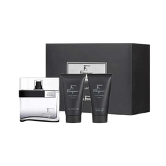SALVATORE FERRAGAMO BLACK POUR HOMME 3PC GIFT SET Default Title - MamasJan Perfume