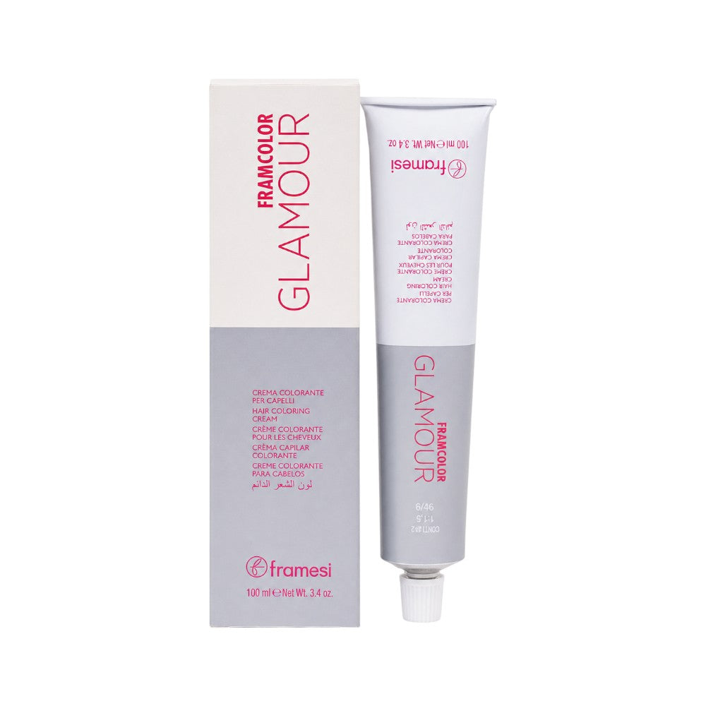 FRAMESI FRAMCOLOR GLAMOUR- 5.66 LIGHT BROWN INTENSE PURPLE Default Title - MamasJan haircare
