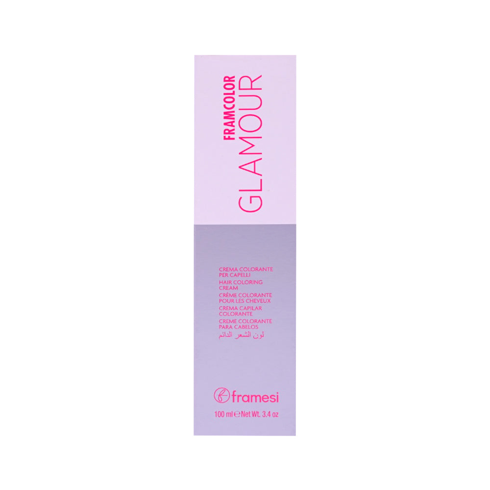 FRAMESI FRAMCOLOR GLAMOUR- 7.64 MEDIUM MILK CHOCOLATE BLONDE Default Title - MamasJan haircare